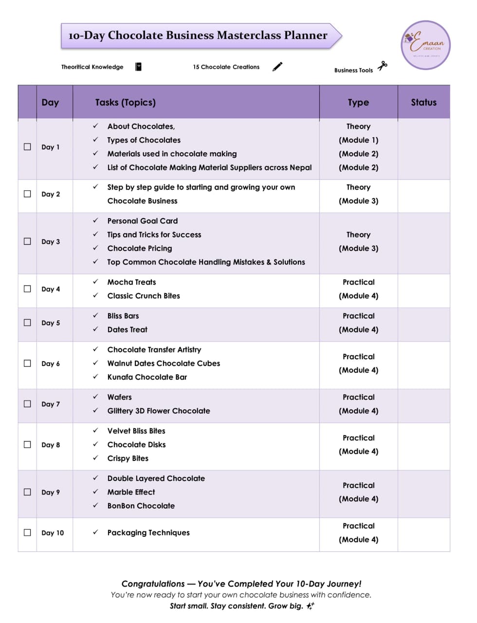 Course Details